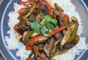 Asian Pepper Steak Bowl