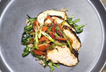 Balsamic Teriyaki Chicken Bowl