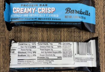 Barbells Creamy Crisp Protein Bar