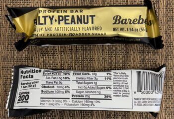 Barbells Salty Peanut Protein Bar