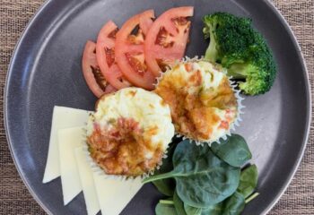 Caprese Egg White Bites