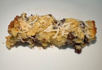 Chocolate Coconut Cookie Bars