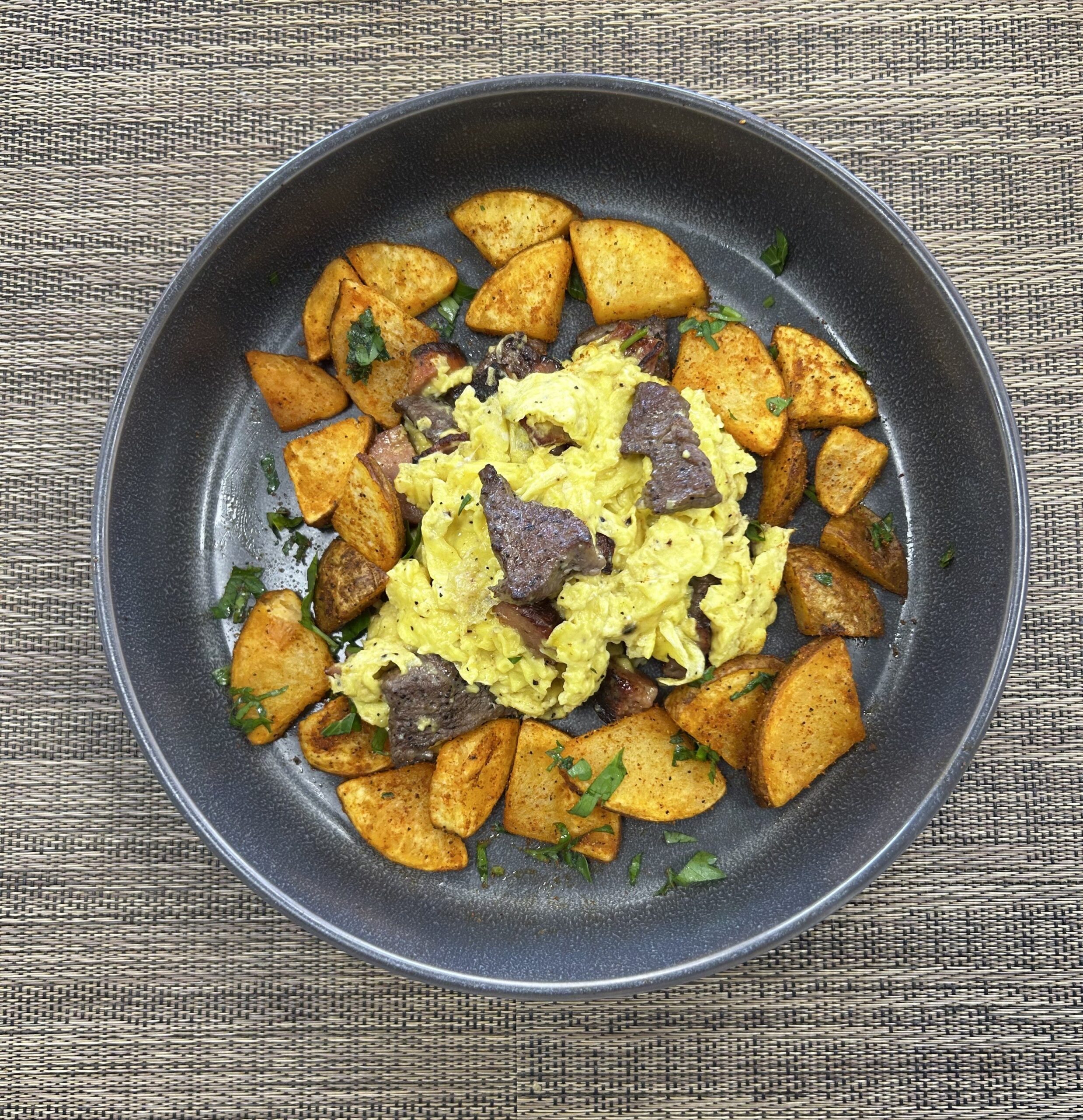 Hungry Man Scramble