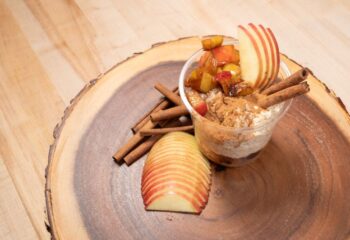 Protein Overnight Oats Apple Pie