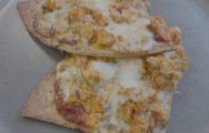 Buffalo Chicken Cauliflower Crust Pizza